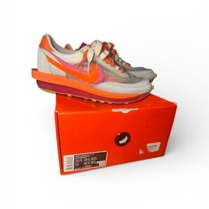 🔥 Nike LDWaffle Sacai Collab Clot Orange Blaze Style # DH1347-100 Men’s Sz 10.5